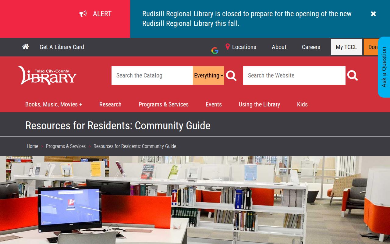Jenks city directory access through the Tulsa City-County Library genealogy guide